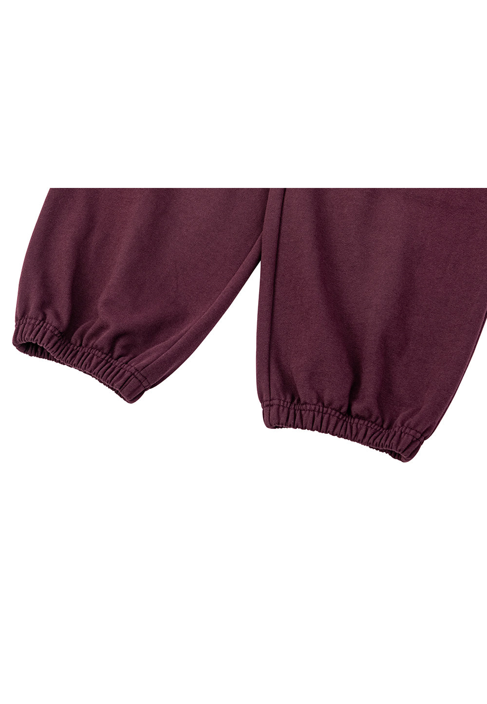 Rhinestone mellow balloon pants wine