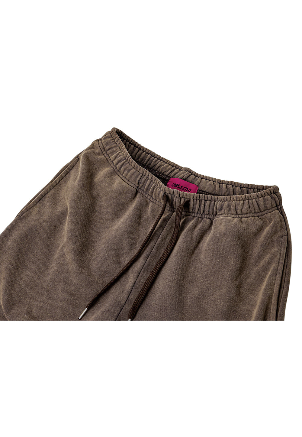 Lotta soul stone washing sweat pants brown