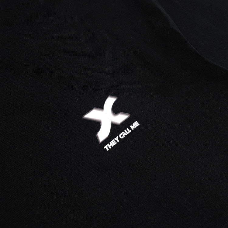 Vibration logo short sleeve black