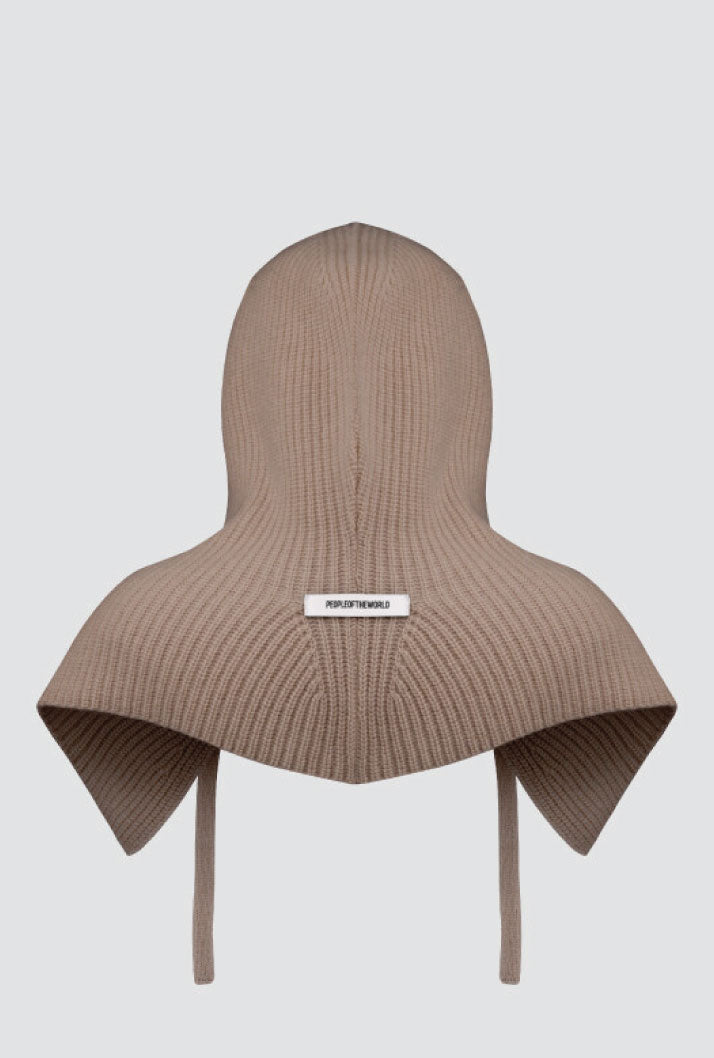 Pure Cashmere 100 Balaclava Beige