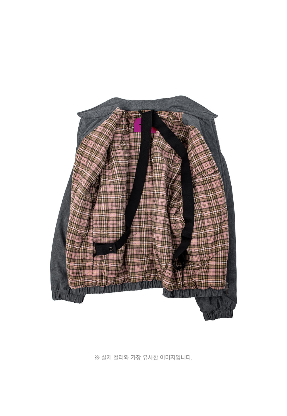 Pigment drizzler jacket charcoal