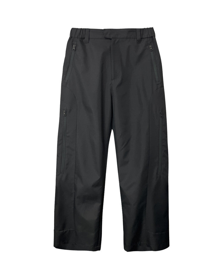 Tech zip pants black