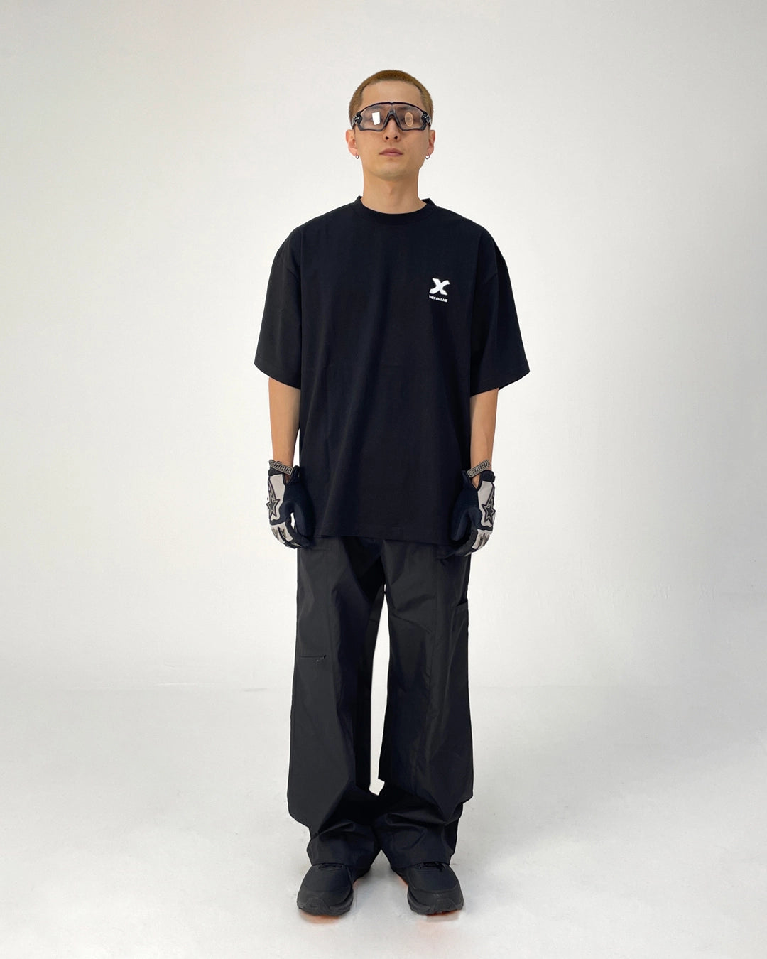 Vibration logo short sleeve black