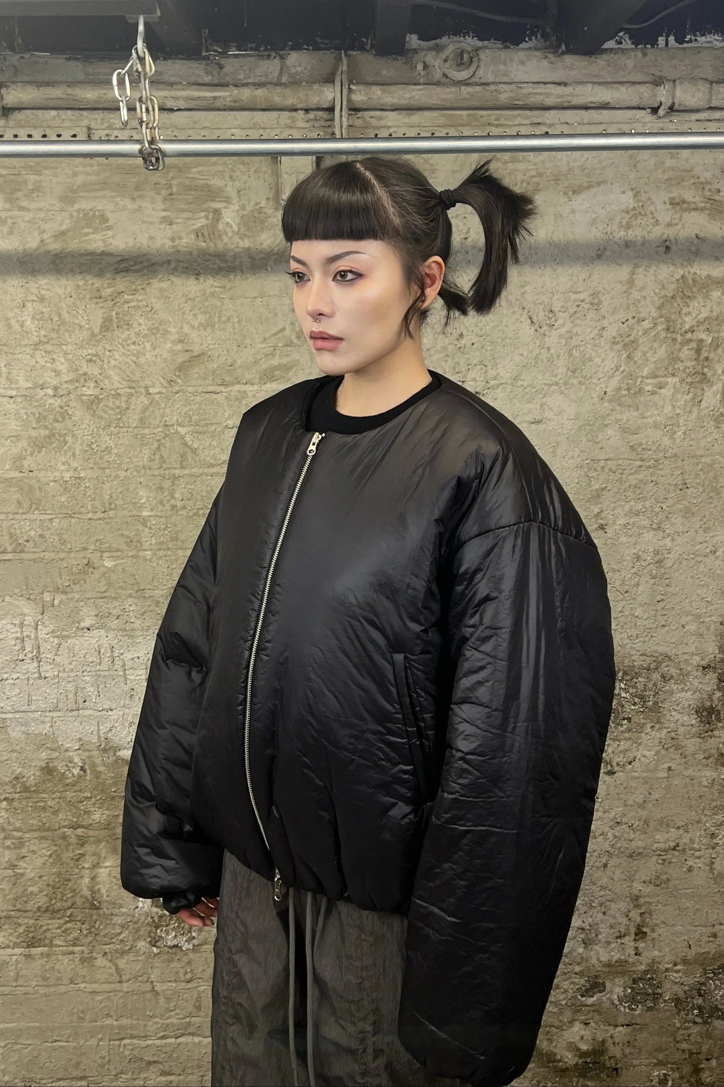 Pillow puffer jacket