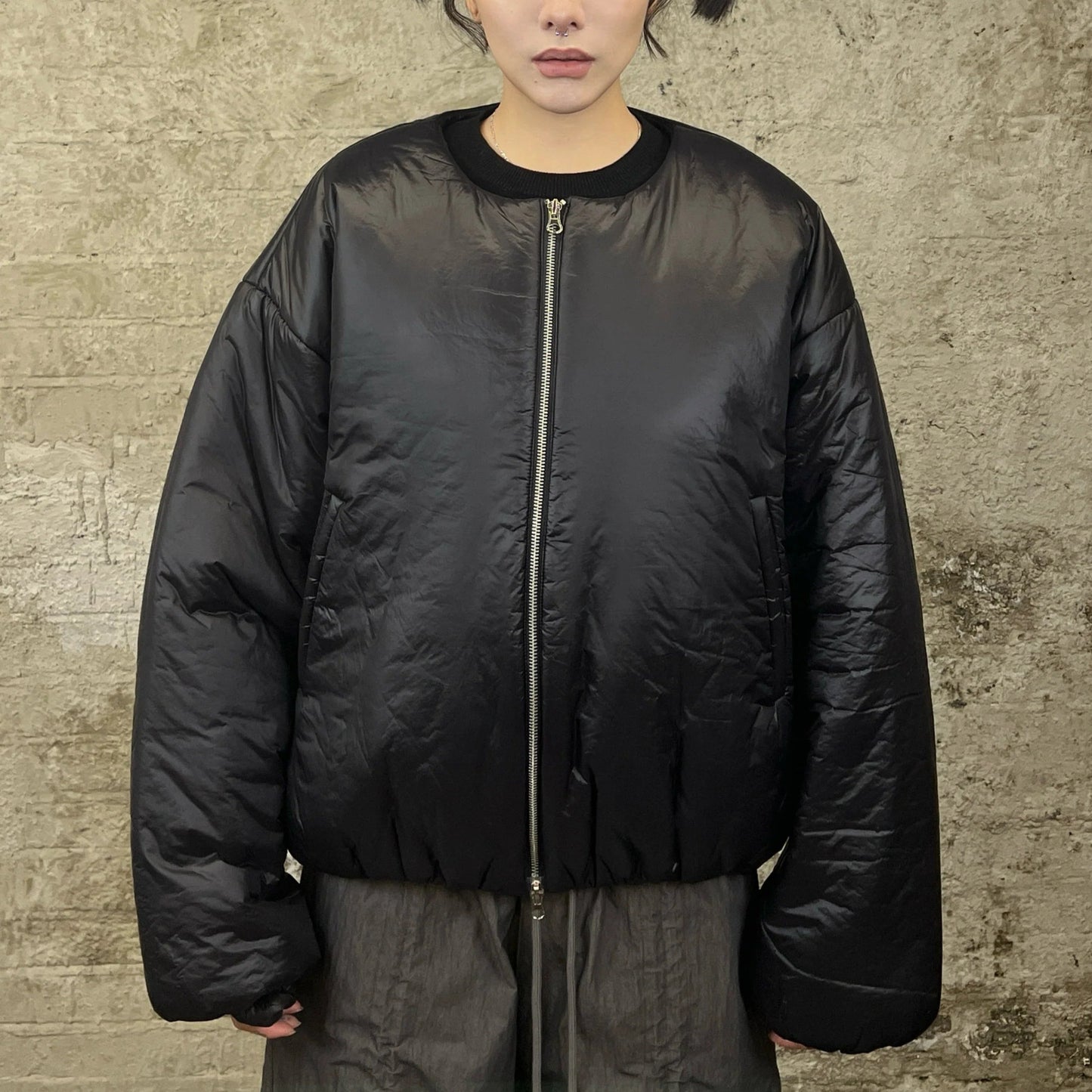 Pillow puffer jacket