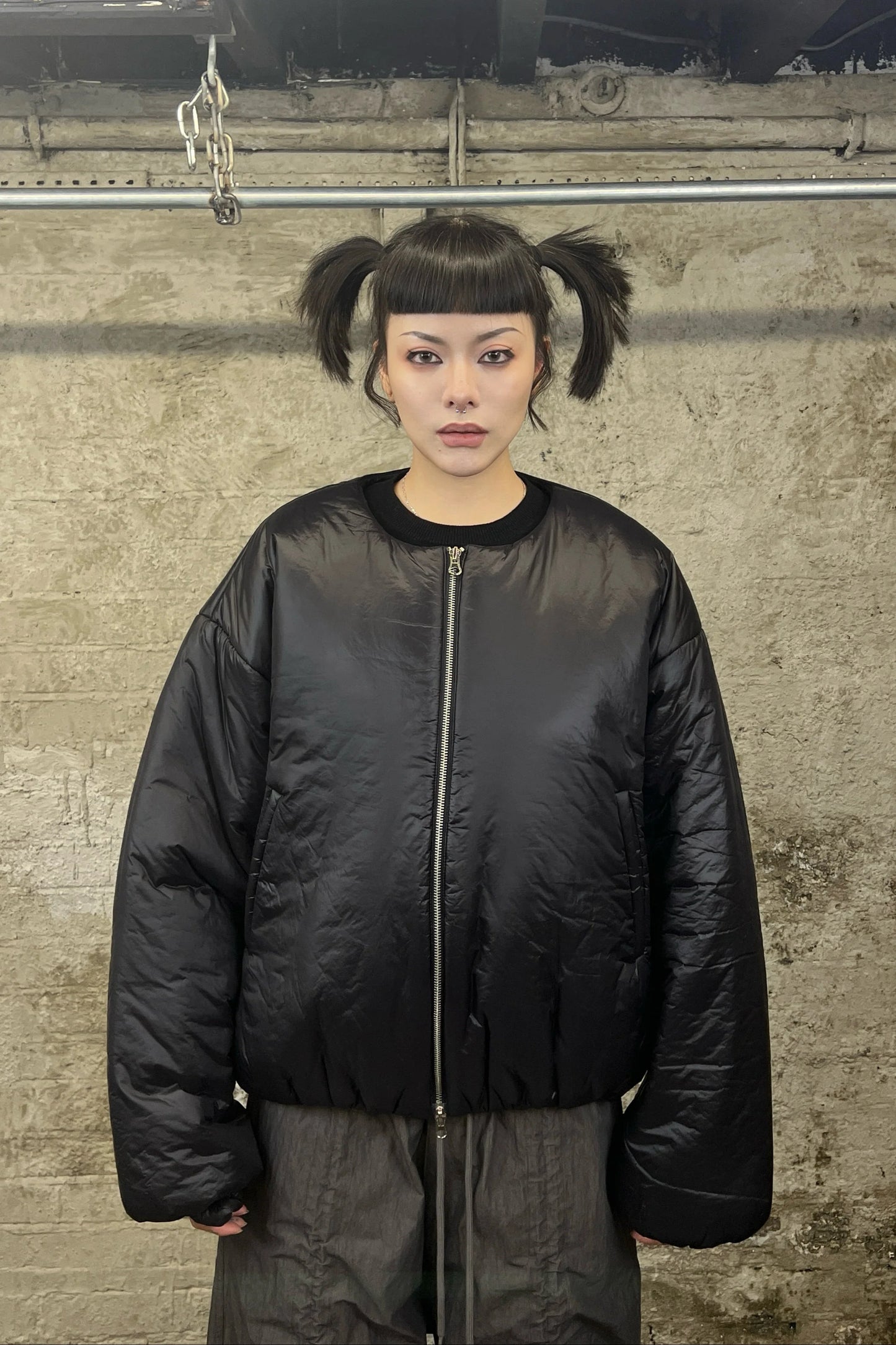 Pillow puffer jacket