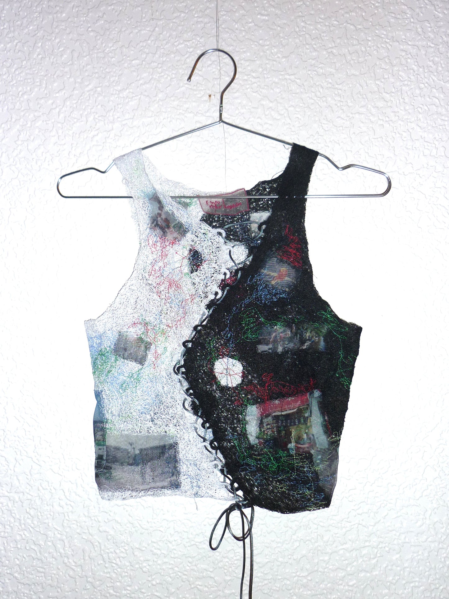 Yin and yang vest top