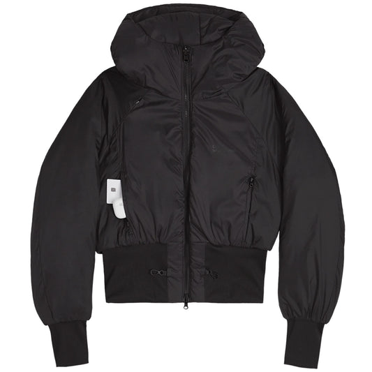 Reversible Short Padded Jacket Black