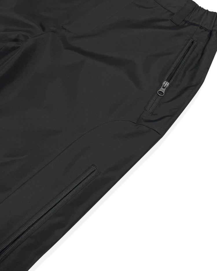 Tech zip pants black