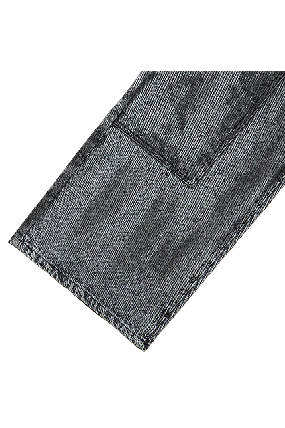 Dirty Washed Carpenter Pants Dusty Black