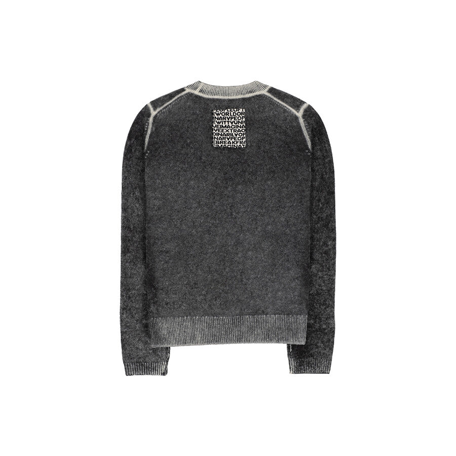 Pure Cashmere 100 Luna Cardigan Charcoal